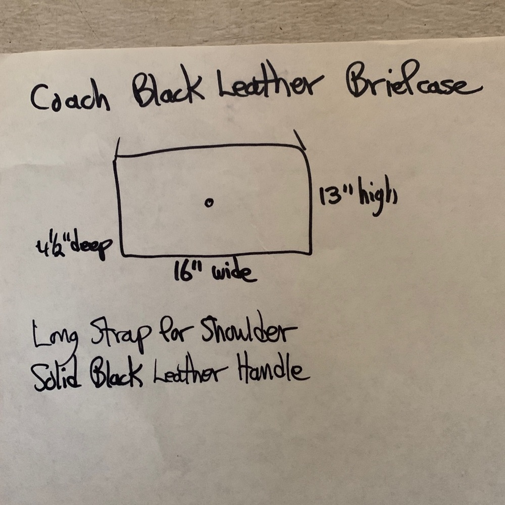 Coach Briefcase - Picture 6 of 6